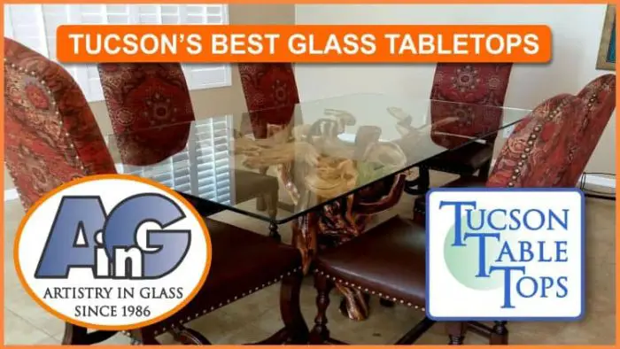 Choose your glass using Tucsontabletops.com