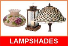 repair of stained glass lampshades