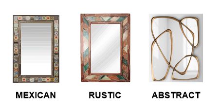 Mexican, rustic & abstract frames