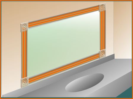 Frame with corner blocks - no need for miters