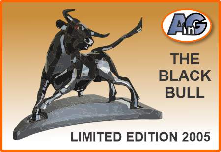 Swarovski Limited Edition 2005 Black Bull