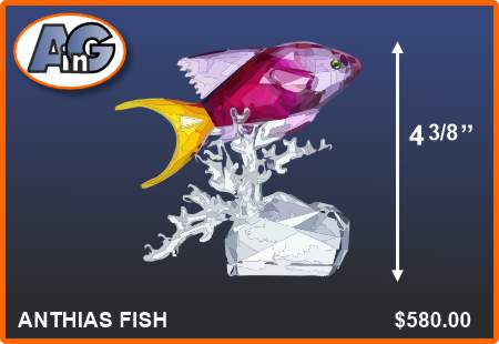 Swarovski Anthias Fish figurine