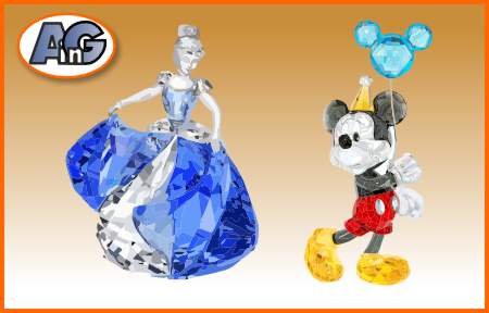 Swarovski Cinderella & Mickey