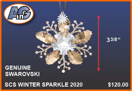 Swarovski annual ornament 2020