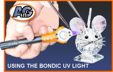 Using the Bondic UV light